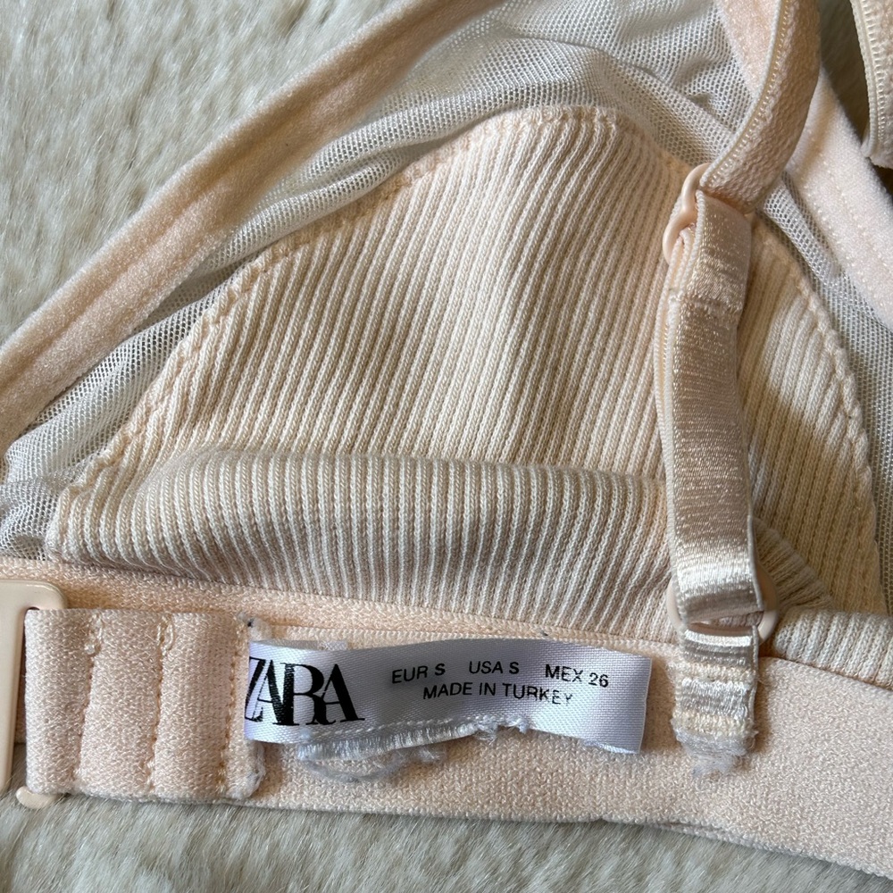 Zara | Combination Ribbed Bralette - Picture 4 of 4